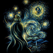 Схема вышивки «дарт вейдер»