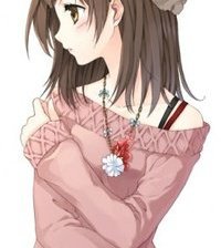 Схема вышивки «Девушка - источник тепла =)»