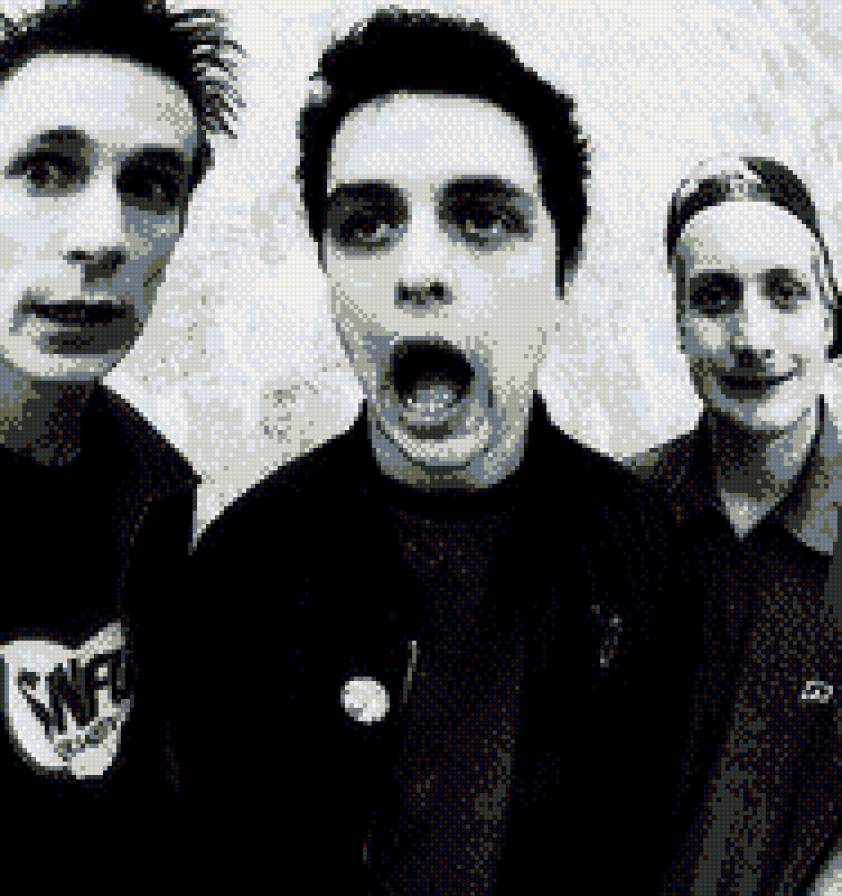 Green Day - mike dirnt, tre cool, green day, billie joe armstrong - предпросмотр