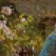 Предпросмотр схемы вышивки «мама с малышкой в летнем саду» (№957167)