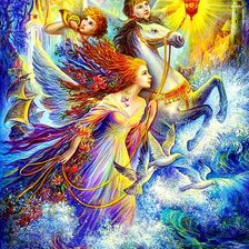 Схема вышивки «картина фентези»