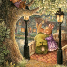 Схема вышивки «На мостике»