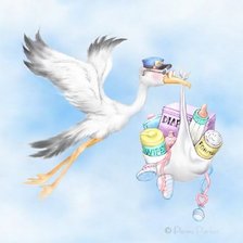 Схема вышивки «Подарок»