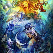 Схема вышивки «день и ночь»