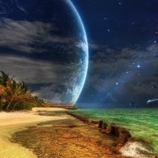 Схема вышивки «земля»