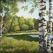 Схема вышивки «Серия "Пейзажи"»