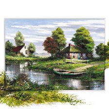 домик у реки