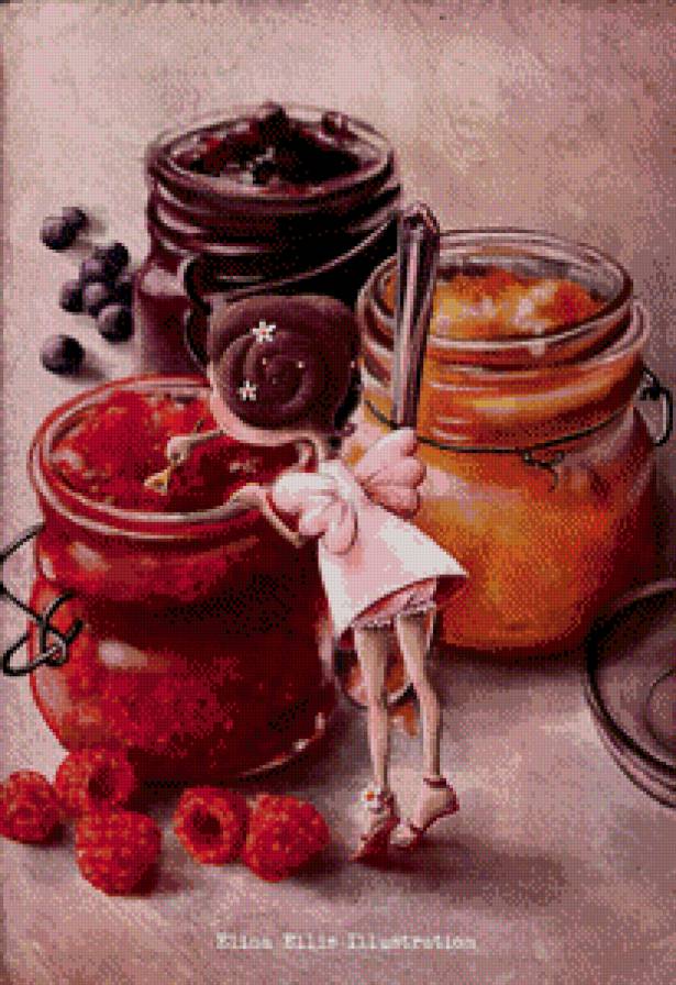 Вареньевая фея - фея, варенье - предпросмотр