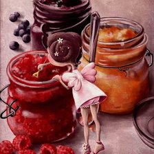 Схема вышивки «Вареньевая фея»