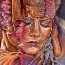 Схема вышивки «Серия "Абстракция"»