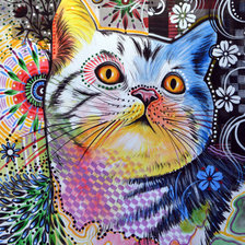 Схема вышивки «Серия "Абстракция"»