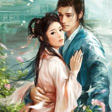 Схема вышивки «Серия "Двое"»