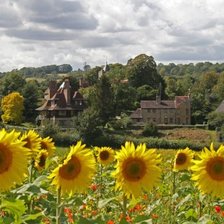 Схема вышивки «Пейзаж»