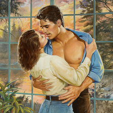 Схема вышивки «Серия "Двое"»