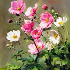 Схема вышивки «Цветы»