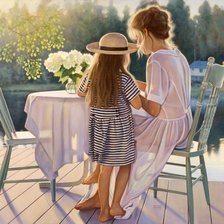 Схема вышивки «Картины Даниэль Ричард»