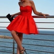 Схема вышивки «в красном»