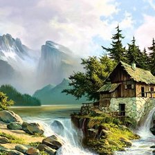 Схема вышивки «картина»