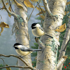 Схема вышивки «Серия "Пернатые"»