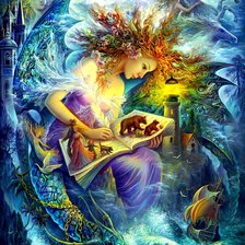 Схема вышивки «сказка»