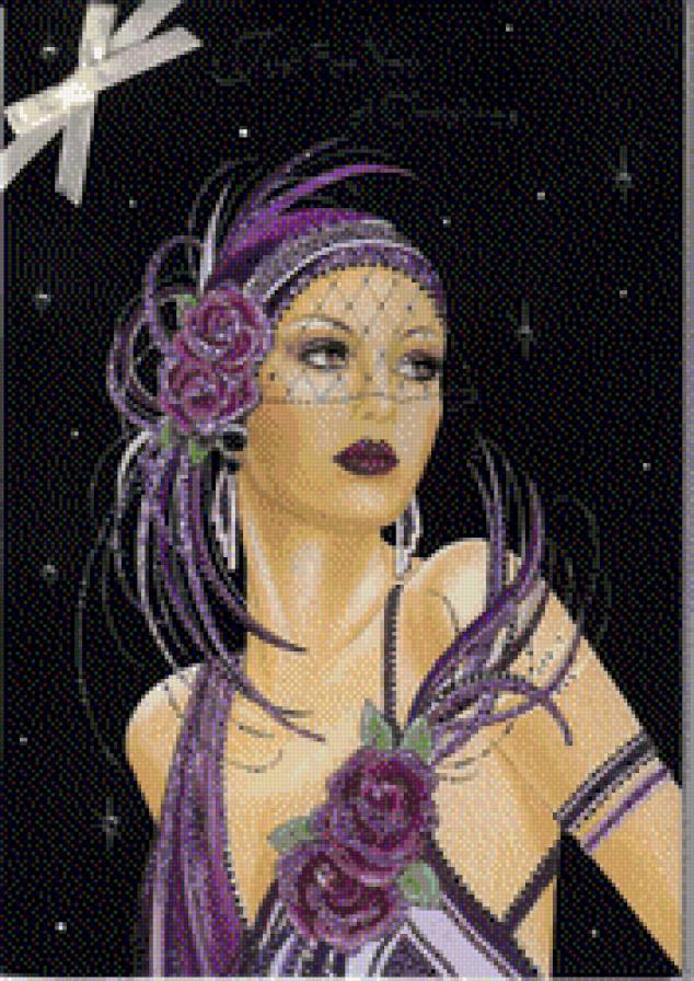 dama charleston lila - предпросмотр