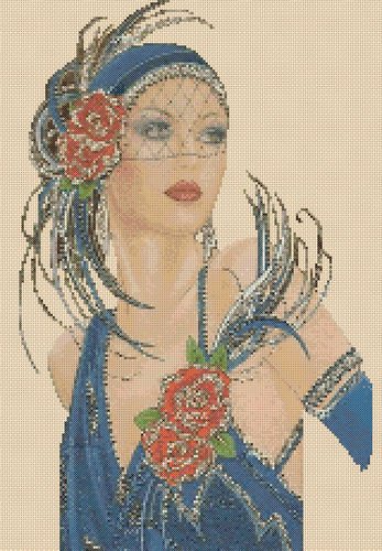 charleston azul - оригинал