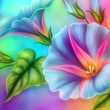 подушка с барвинком