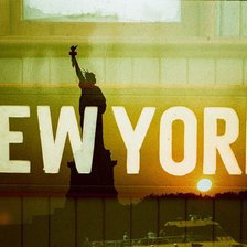 Схема вышивки «Нью-Йорк»