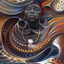 Схема вышивки «Серия "Абстракция"»