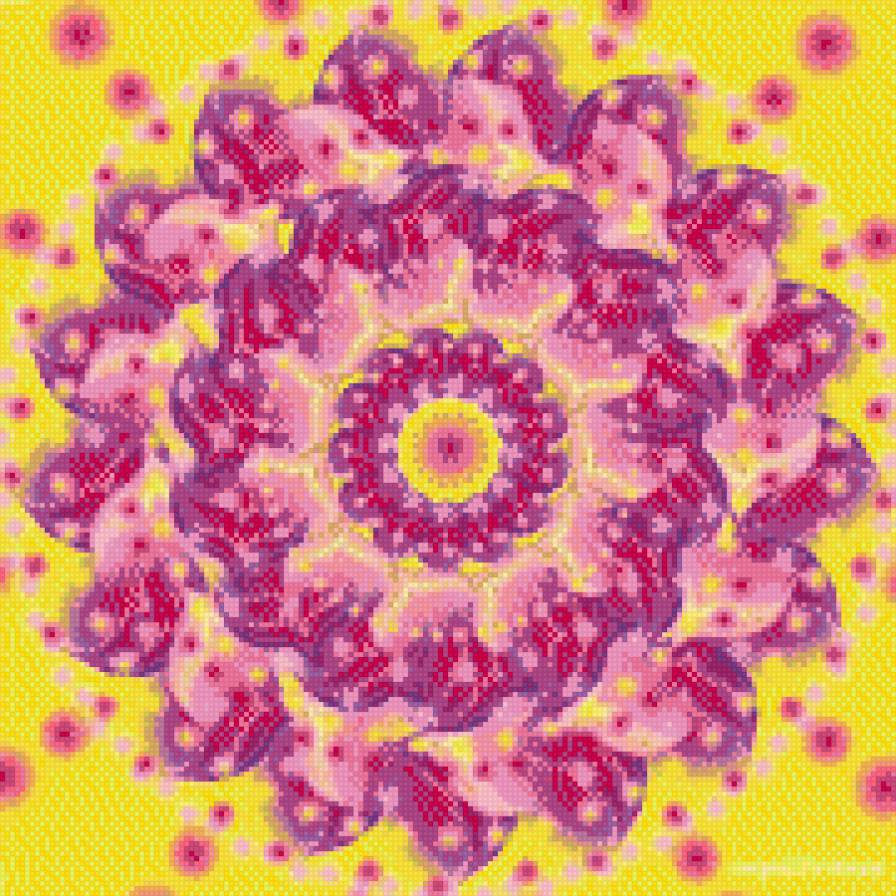 Крылья любви.Наполняют сердце любовью и радостью. - мандалы - предпросмотр