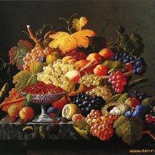 Схема вышивки «натюрморт»