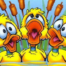 Схема вышивки «Уточки»