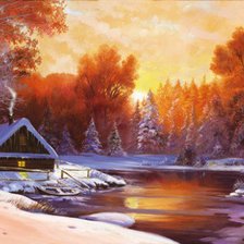 зимний пейзаж