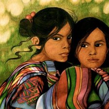 Схема вышивки «Amigas»