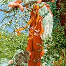 Схема вышивки «очарование весны»