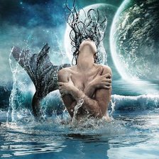 Схема вышивки «русалка5»