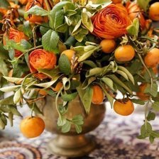 Схема вышивки «осенний нотюр»