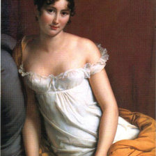 Схема вышивки «леди»