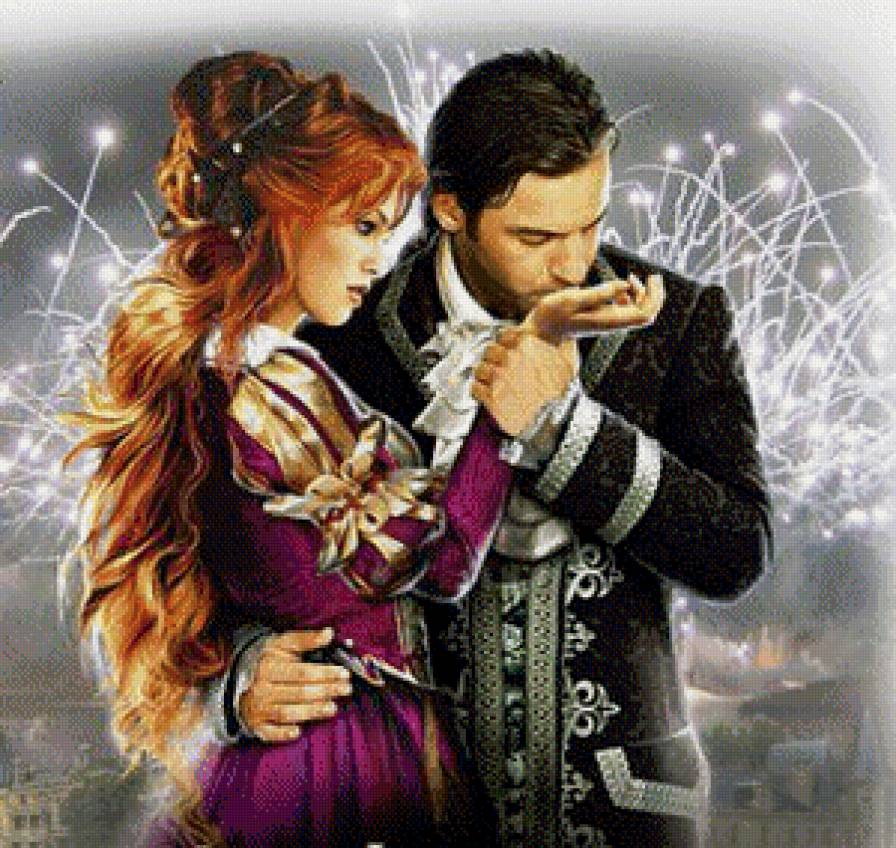 Любовь - женщина, любовь, фэнтези, пара, мужчина - предпросмотр