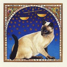 Схема вышивки «Знаки зодиака "Весы"»