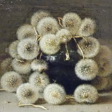 Схема вышивки «одуванчики»