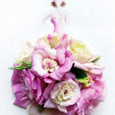 Схема вышивки «Серия "Акварель и цветы"»