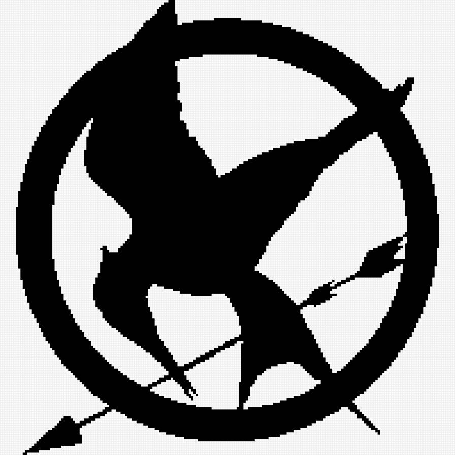 сойка - пересмешница - монохром - предпросмотр