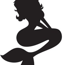 Схема вышивки «Русалка»