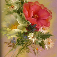 Схема вышивки «Букет»