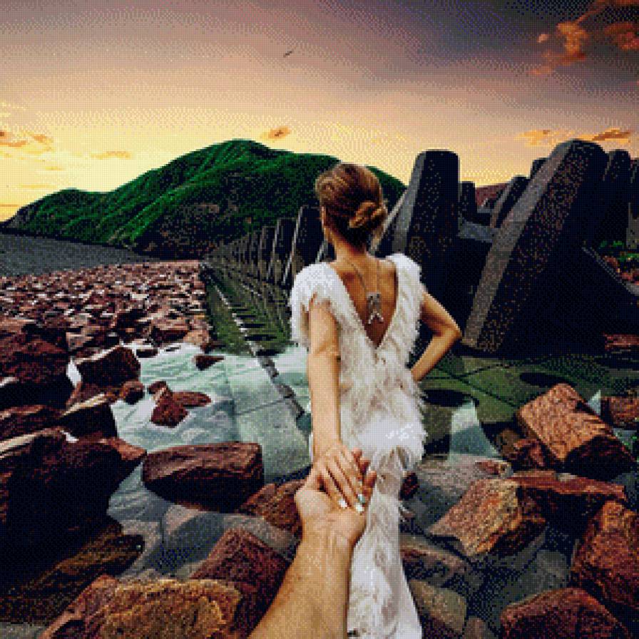 СЛЕДУЙ ЗА МНОЙ. ФОТОГРАФИЯ МУРАДА ОСМАННА - фотография, девушка, мурад османн - предпросмотр