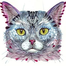 Схема вышивки «Серия "Абстракция"»