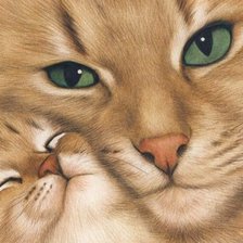 Схема вышивки «Серия "Забавные зверюшки"»