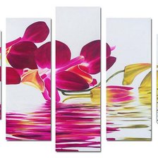 Схема вышивки «орхидея»