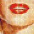 Предпросмотр схемы вышивки «Мерилин Монро» (№966430)